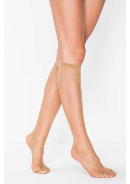 Süper Ince 15 Den Mat Pantolon Çorabı Bronz