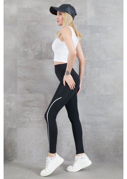 Kadın İnce Şerit Detay Tayt fırsatları