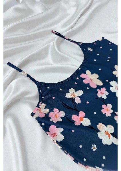 Çiçek Desenli Askılı modelleri