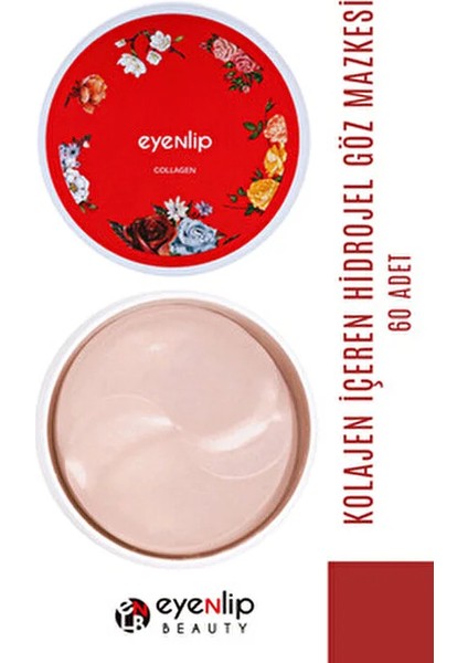 Hidrojel Göz Maskesi Kolajen ile Donuk Göz Çevresine Canlandırıcı Etki 60 Adet fırsatları
