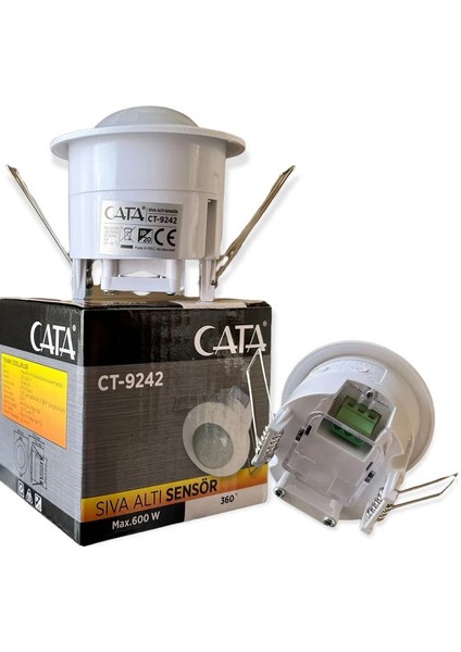 CT-9242 360 Derece Sıva Altı Hareket Algılayıcı Sensör