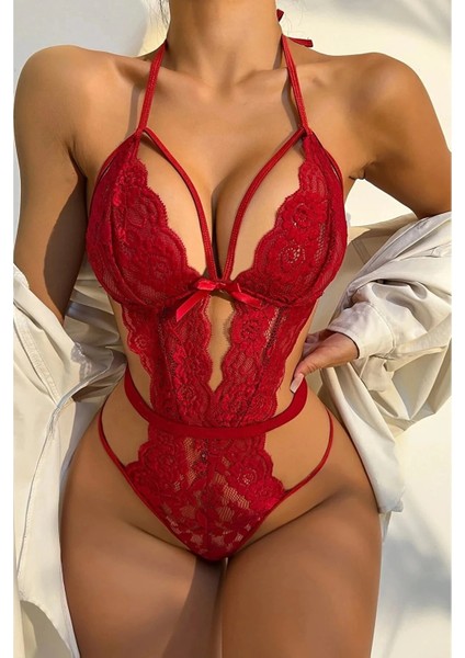 Şık Dantelli Babydoll Gecelik