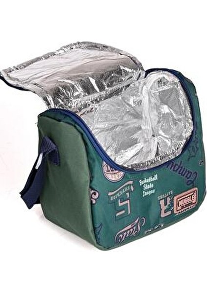 MU-007 Sport Okul Sırt Çantası 2'li Set Yeşil Renkli Ergonomik Tasarım