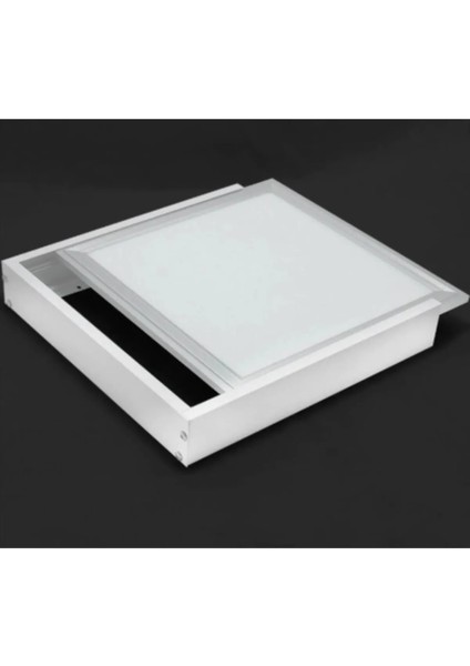 CT-5280 25W 30X30 cm Slim LED Panel Sıva Altı Armatür Kare Beyaz Işık 6400K