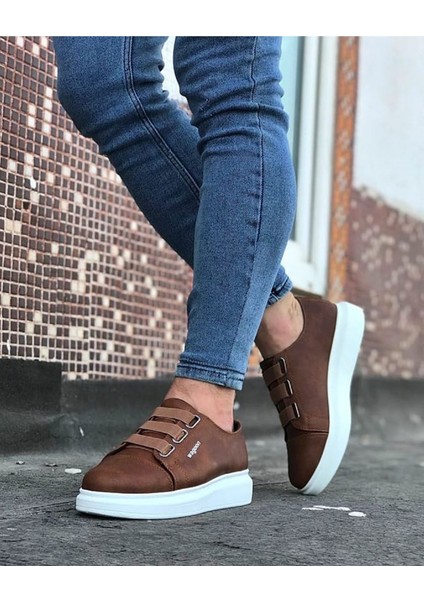 Taba Kalın Taban Casual Erkek Ayakkabı modelleri