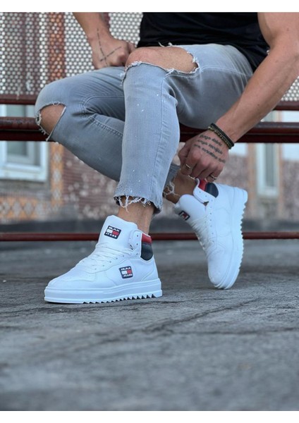 Beyaz Erkek Yarım Bilek Bot fiyatları