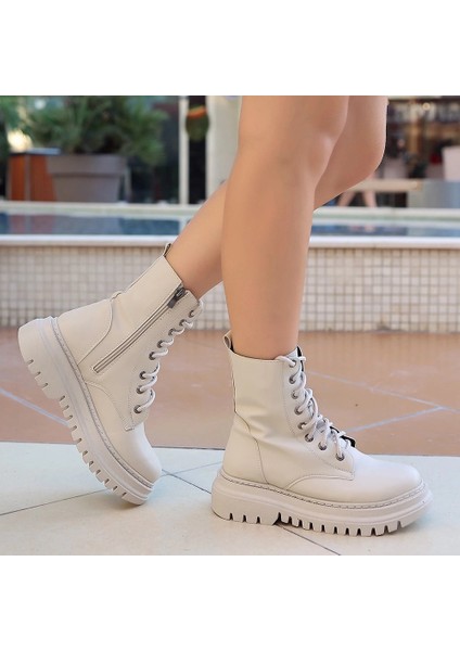 Toan Bej Cilt Bağcıklı Bot fırsatları