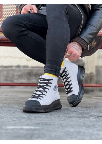 Gri Siyah Erkek Yarım Bilek Casual Ayakkabı fiyatları