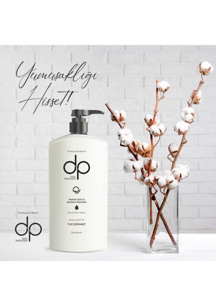 Daily Perfection Pamuk Sütü Buğday Şampuan 500ML modelleri