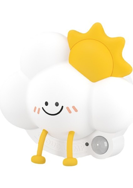 Indüksiyon Duvar Lambası Manyetik Emiş Sabit Şarj Yumuşak Işık Bulut Algılama Gece Lambası Yatak Odası Oda Dekor (Yurt Dışından) fırsatları