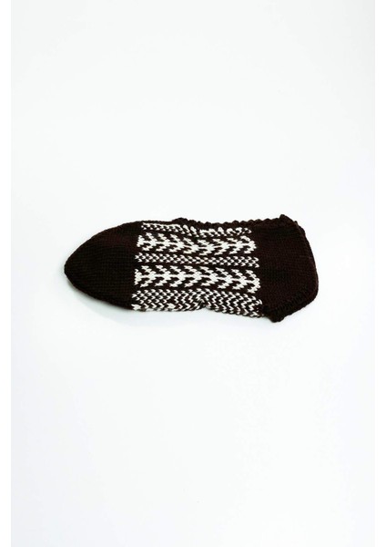 El Örgüsü Kışlık Şık Kadın Yün Patik D8 fiyatları