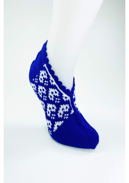 2 Çift El Örgüsü Kışlık Şık Kadın Yün Patik Set 11 indirimleri