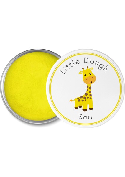 6'lı Doğal Oyun Hamuru 6*150GR - Mavi, Turkuaz, Yeşil, Mor, Pembe, Sarı