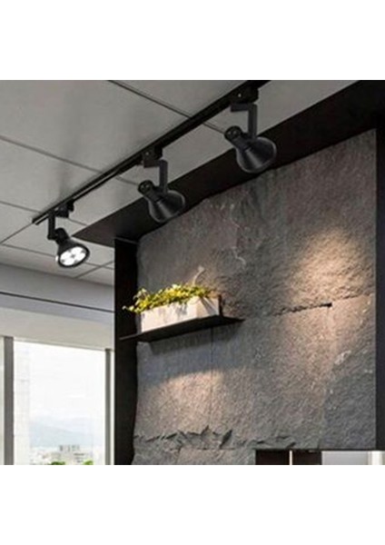 CT-5314G 33W Karina LED Armatür Günışığı 3200K Ev Ofis Siyah Kasa Ray Spot Aydınlatma Lamba