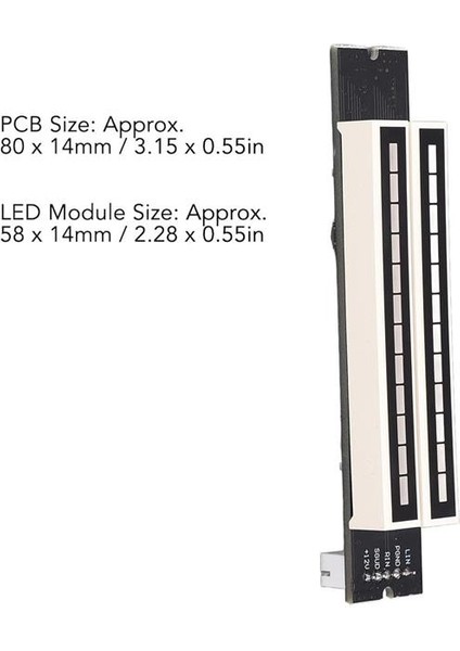 Powermaster PM-26793 12BIT LED Müzik Seviyesi Gösterge Modülü Turuncu Kırmızı DC12VOLT fırsatları