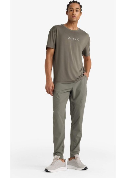 Fit Slim Fit Dar Kesim Çift Cepli Dokuma Jogger Eşofman Altı B2780AX25AU fiyatları