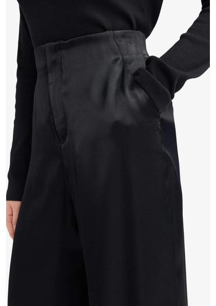 Regular Fit Cepli Bilek Boy Saten Pantolon G2965AX25AU indirimleri