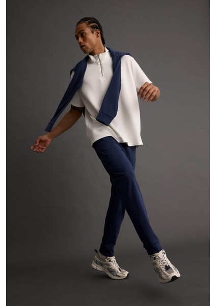 Fit Slim Fit Dar Kesim Standart Paça Sporcu Jogger Eşofman Altı