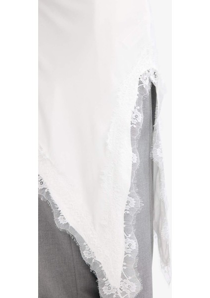 Regular Fit V Yaka Saten Kolsuz Bluz G2990AX25AU indirimleri