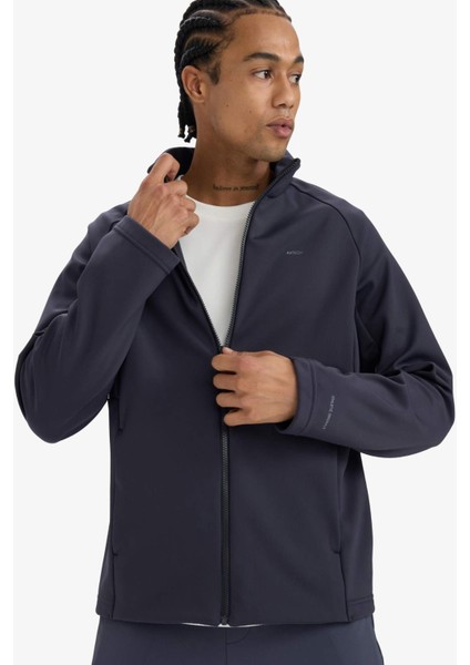 Fit Su İtici Slim Fit Dar Kesim Fermuarlı Softshell Mevsimlik Yağmurluk E9495AX25AU modelleri