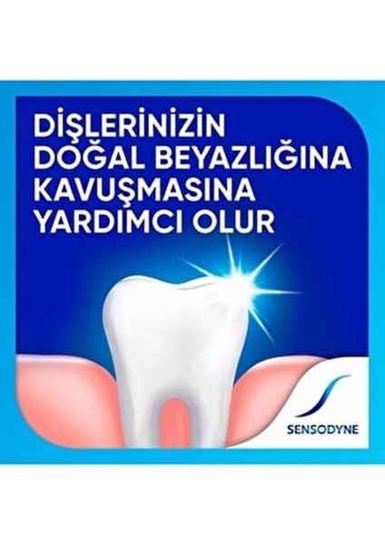 Tam Koruma Beyazlatıcı Diş Macunu Hassas Dişler İçin 75 ml Uzun Süreli Koruma