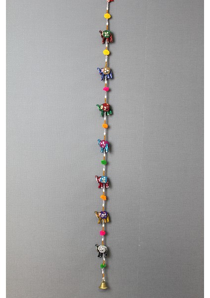 7'li Asmalı Aynalı Fil Model 2