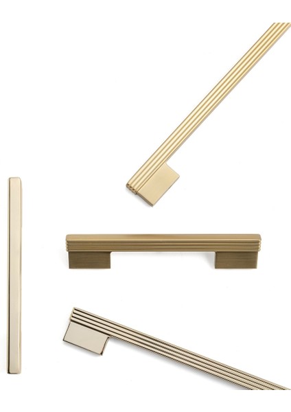 9290 Çizgili Modern Kulp Gold Branch Renk 320 mm fırsatları