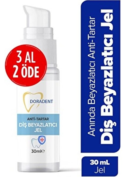 Beyazlatıcı Diş Jeli Nane Aromasıyla 30 ml Tartar Oluşumunu Engeller indirimleri