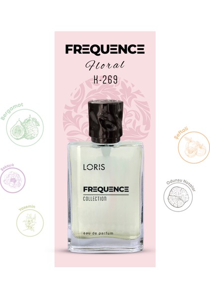 K-269 Frequence Parfume Edp 50 ml Çiçek-Meyve Kadın Parfüm indirimleri