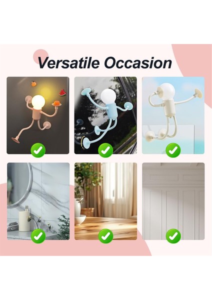 Yatak Odası, Banyo ve Noel Dekoru Yatak Odası Masaüstü Atmosfer Lambası Mavi (Yurt Dışından) fiyatları