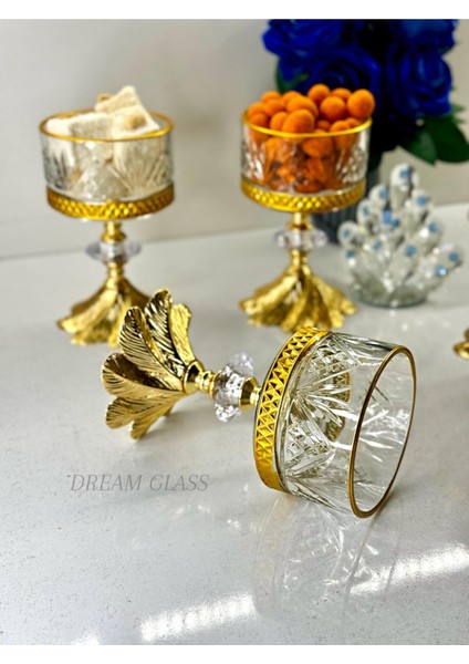 Gold Ayaklı Çok Amaçlı 2 Kişilik Sunum Kase Seti fiyatları