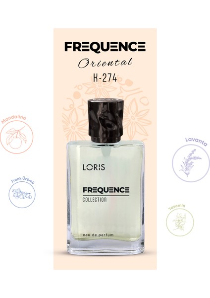 K-274 Frequence Parfume Edp 50 ml Oriental Kadın Parfüm indirimleri