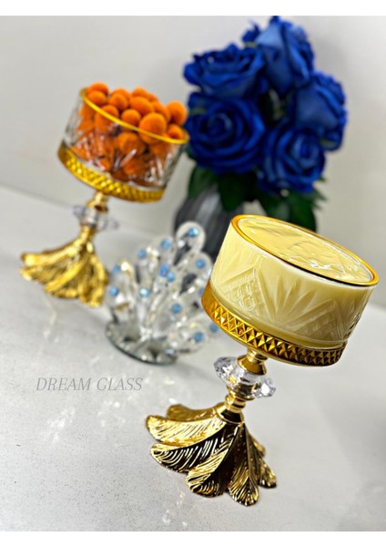 Gold Ayaklı Çok Amaçlı Tek Sunum Kase Seti modelleri