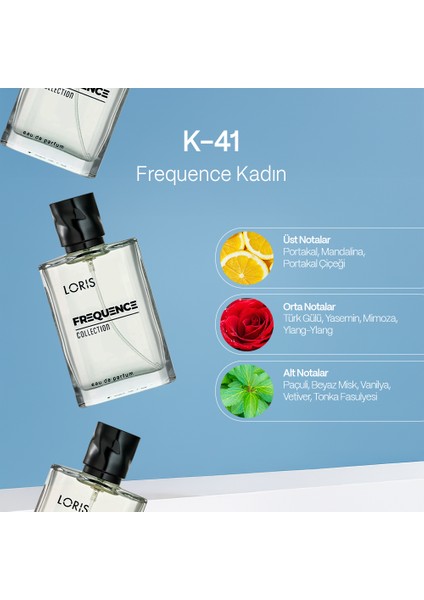 K-41 Frequence Parfume 50 ml EDP Kadın Parfüm indirimleri