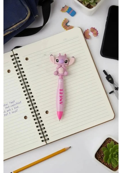 Disney Lilo&stitch Lisanslı Figürlü Tükenmez Kalem 1.0mm - Angel