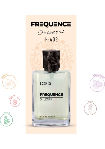 K-402 Frequence Parfume Edp 50 ml Cyhpre-Meyve Kadın Parfüm indirimleri
