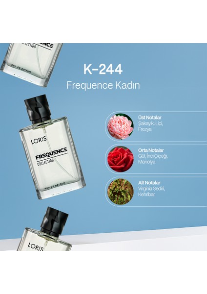 K-244 Frequence Parfume Edp 50ML Kadın Parfüm fiyatları