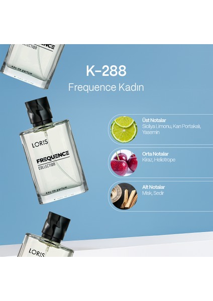 K-288 Frequence Kadın Parfümü 50 ml fiyatları