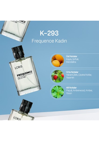 K-293 Frequence Edp Kadın Parfümü 50 ml fiyatları