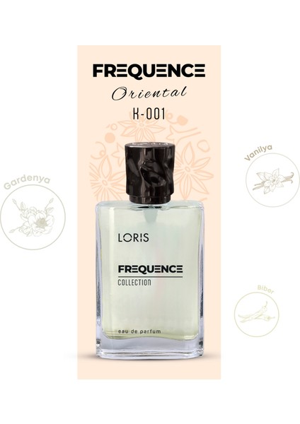 K-001 Frequence Parfume Edp 50ml Oryantal Kadın Parfüm fırsatları