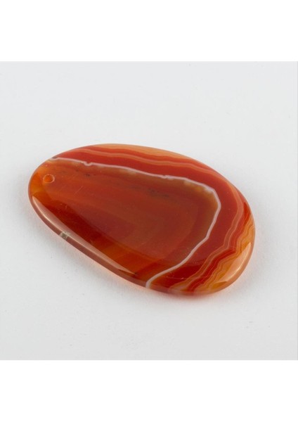 Ds-Derin Özel Kesim Doğaltaş Plaka Akik Kolye Ucu-Kahverengi modelleri