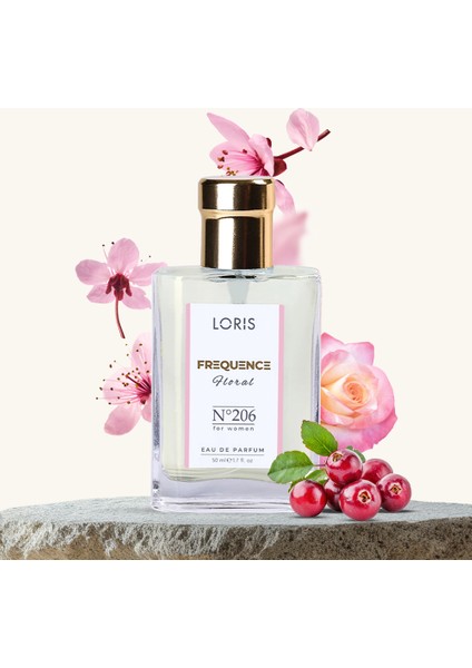 K-206 Frequence Parfume EDP 50 ml Kadın Parfüm