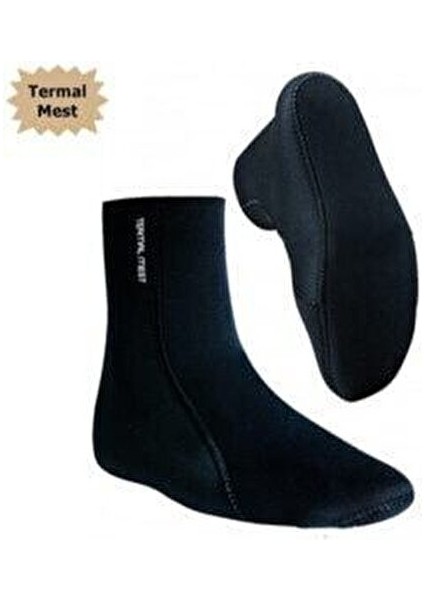 Siyah Unisex Termal Mest Su Geçirmez 42-43 Numaralı Yumuşak Çorap fiyatları