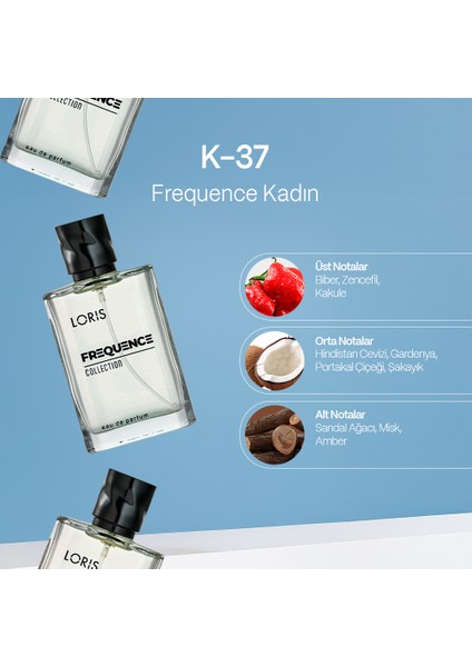 K-37 Frequence Parfume Edp 50ML Kadın Parfüm fiyatları