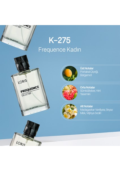 K-275 Frequence Parfume Edp 50ML Kadın Parfüm fırsatları