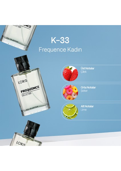 K-33 Frequence Parfume EDP 50 ml Kadın Parfüm indirimleri