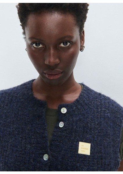 Lacivert Kadın Yuvarlak Yaka Standart Şişme Yelek EAST19MMH25NAVMO modelleri