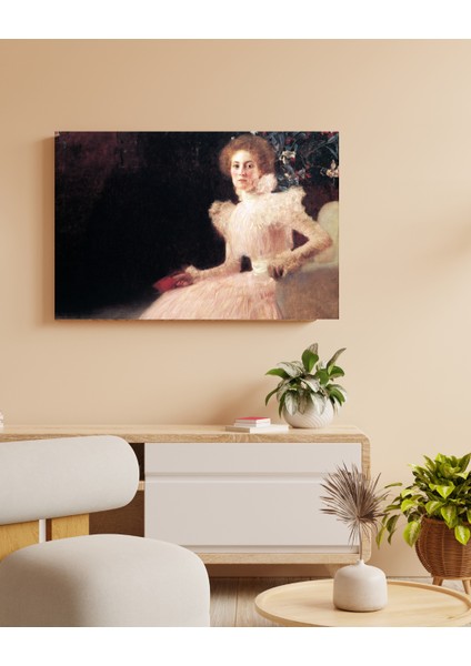 Gustav Klimt -Sonja Knips - Ahşap Mdf Tablo