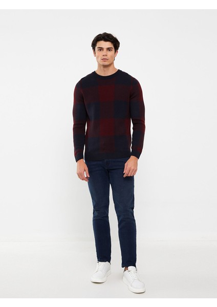 Yeni Sezon Bisiklet Yaka Uzun Kollu Ekose Erkek Triko Kazak fiyatları