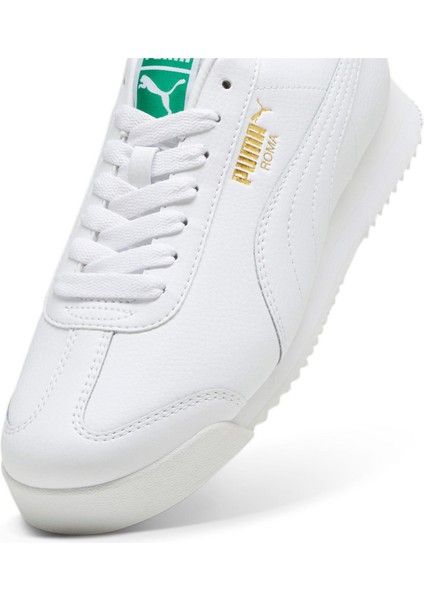 Roma 24 Beyaz Hakiki Deri Erkek Spor Ayakkabı 39686803